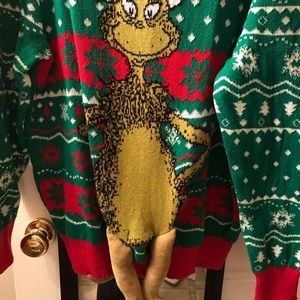 grinch sweater with legs